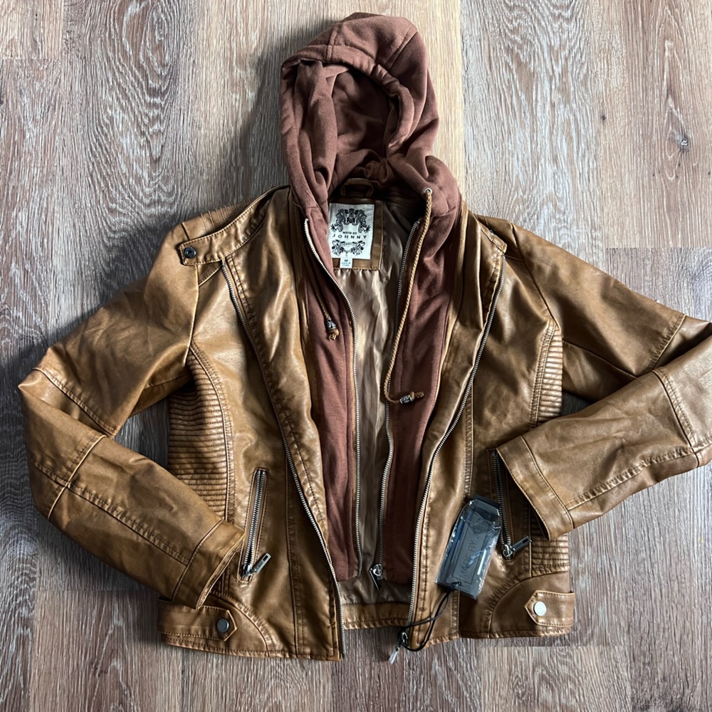 Made by Johnny leather jacket